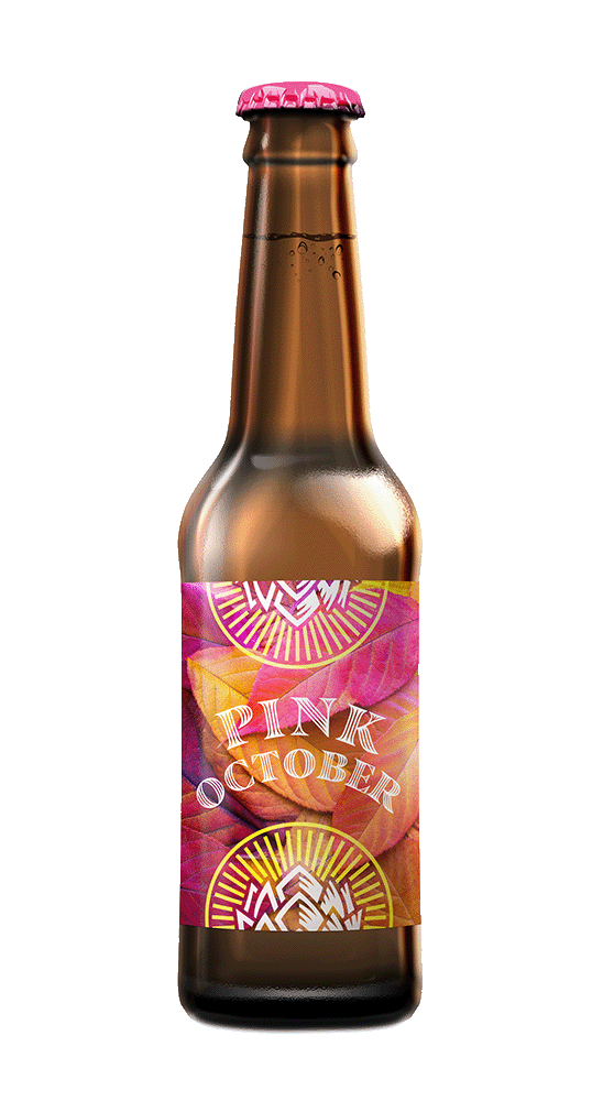 IPA brass&eacute;e avec Pink Boots blend pour Pink October