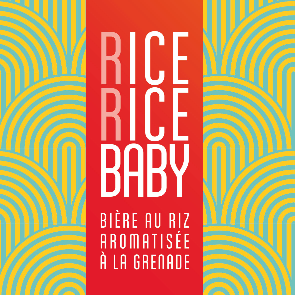 Rice Rice Baby bi&egrave;re au riz brass&eacute;e par La Brasserie Bleue
